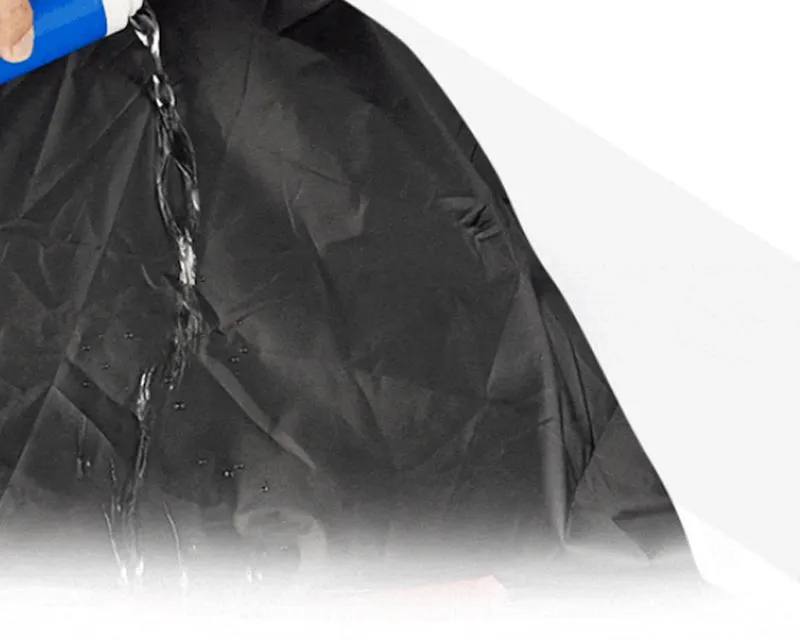 190T Nylon Heavy Duty Waterproof Bike Cover - Black