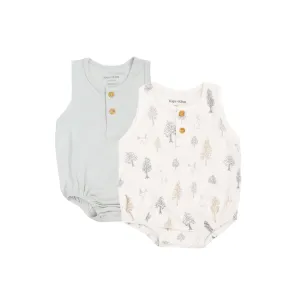 2-Pack Bubble Romper - The Forest