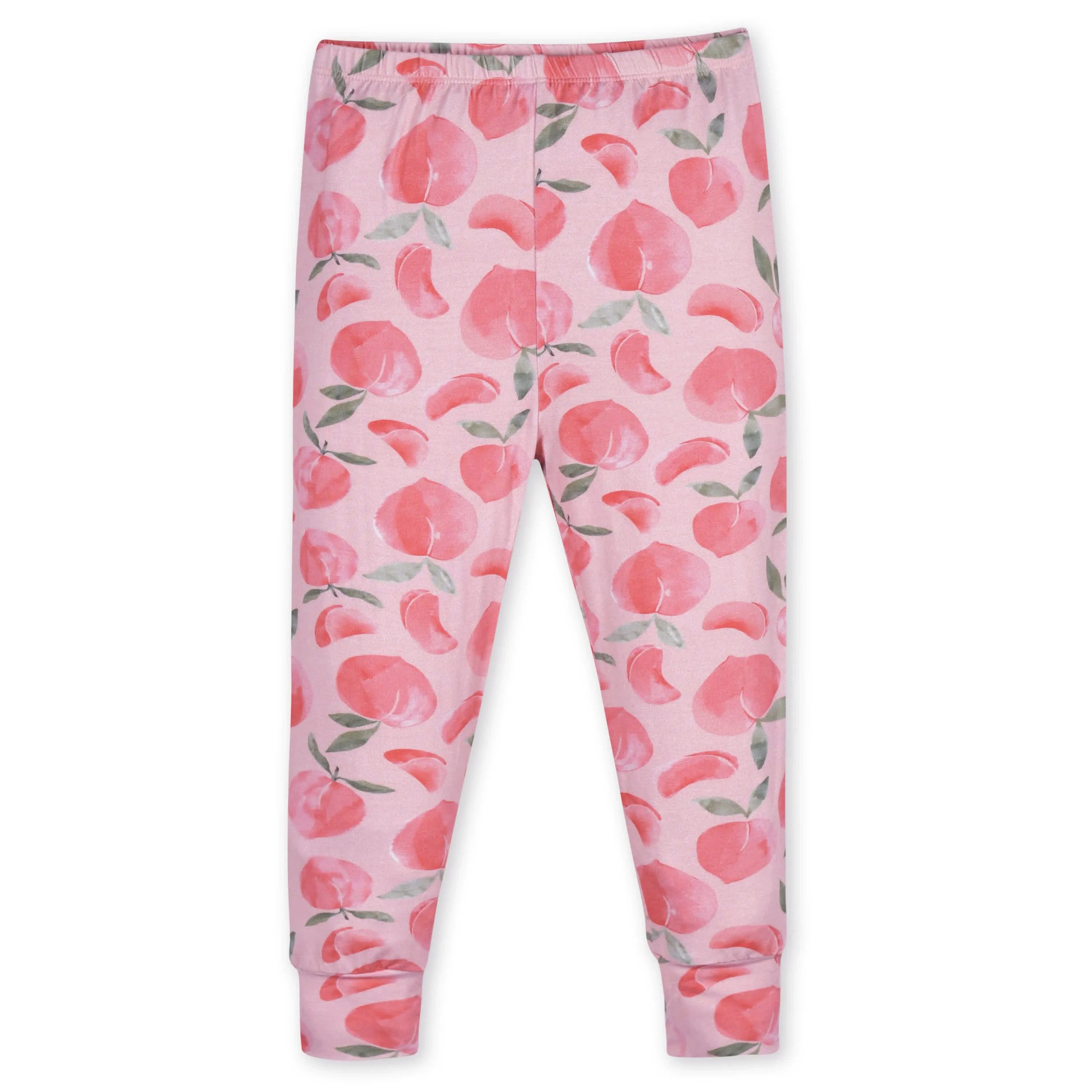 2-Piece Infant & Toddler Girls Just Peachy Buttery Soft Viscose Made from Eucalyptus Snug Fit Pajamas