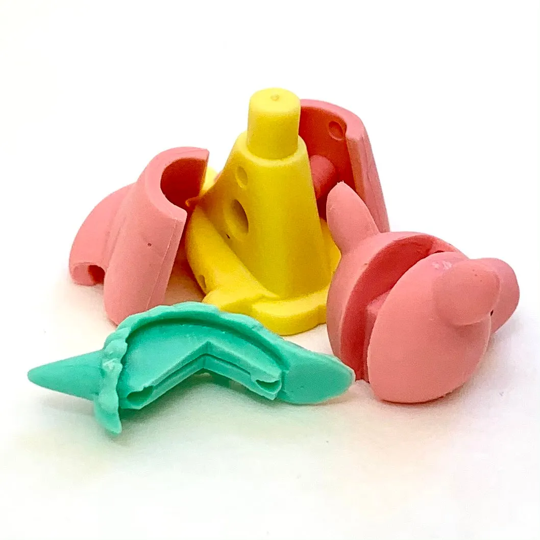 38452 IWAKO Colorz Unicorns -12 sets of 5 Erasers