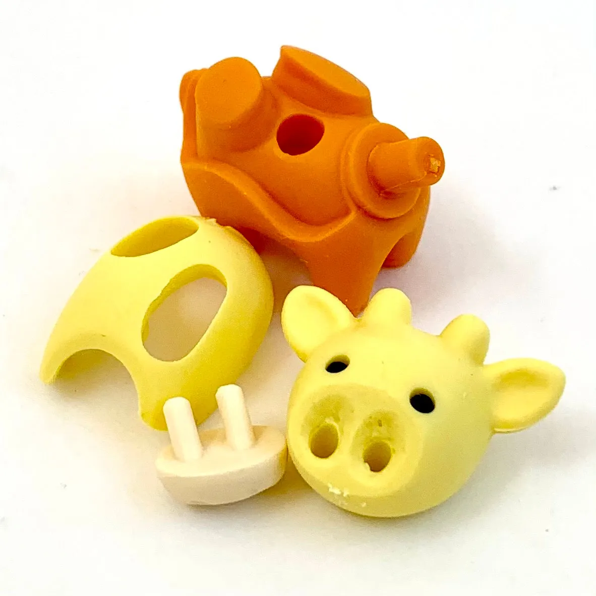 38454 IWAKO Colorz Cows -12 sets of 5 Erasers