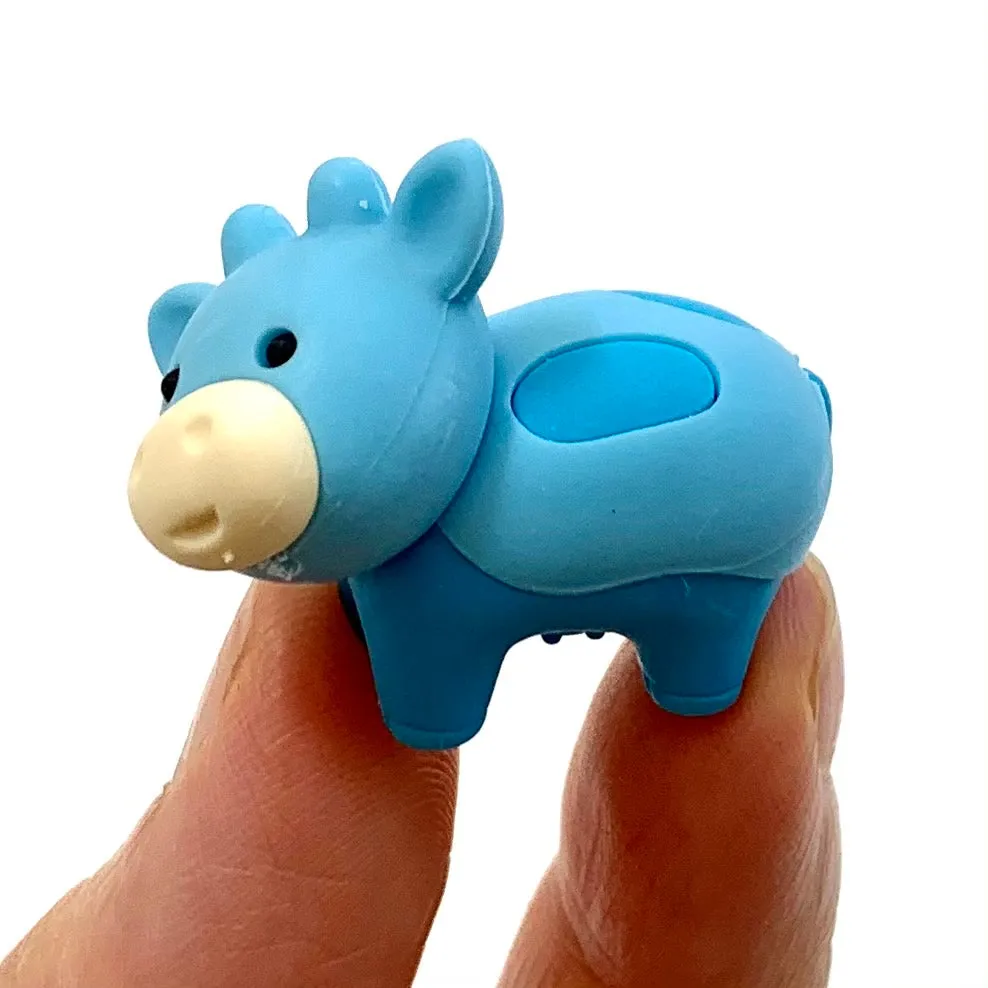 38454 IWAKO Colorz Cows -12 sets of 5 Erasers