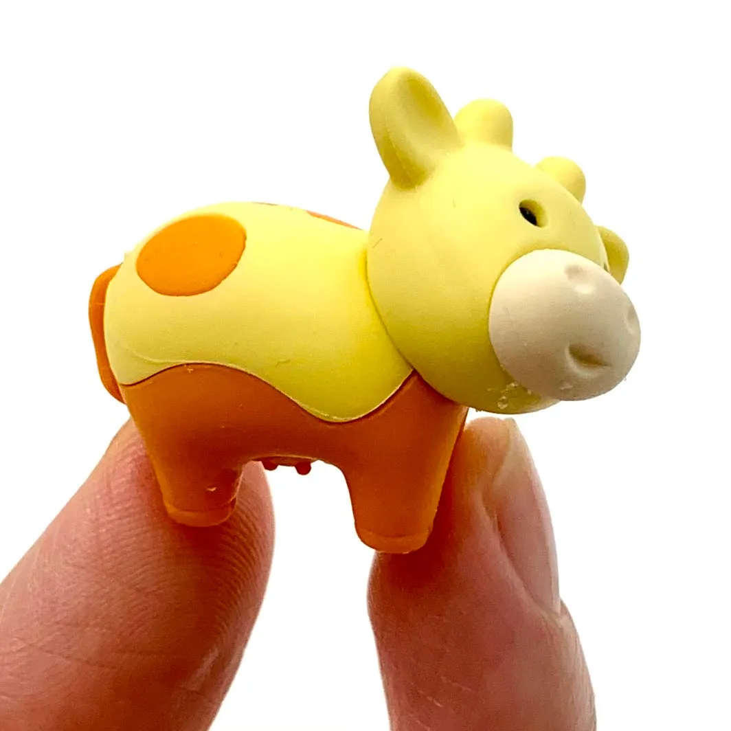 38454 IWAKO Colorz Cows -12 sets of 5 Erasers