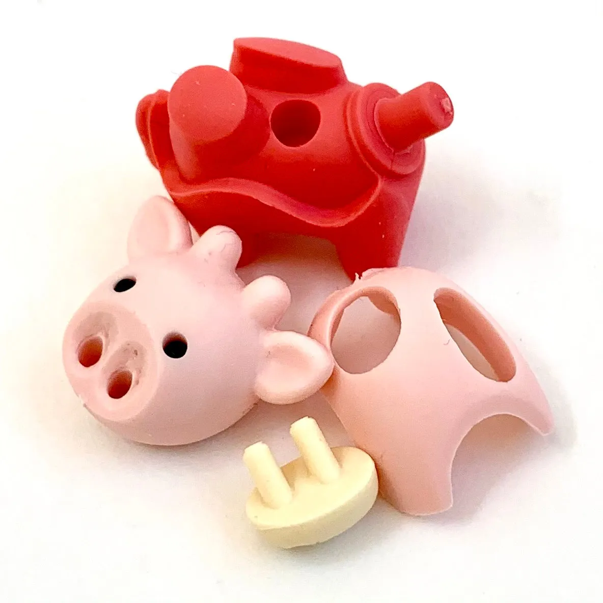 38454 IWAKO Colorz Cows -12 sets of 5 Erasers