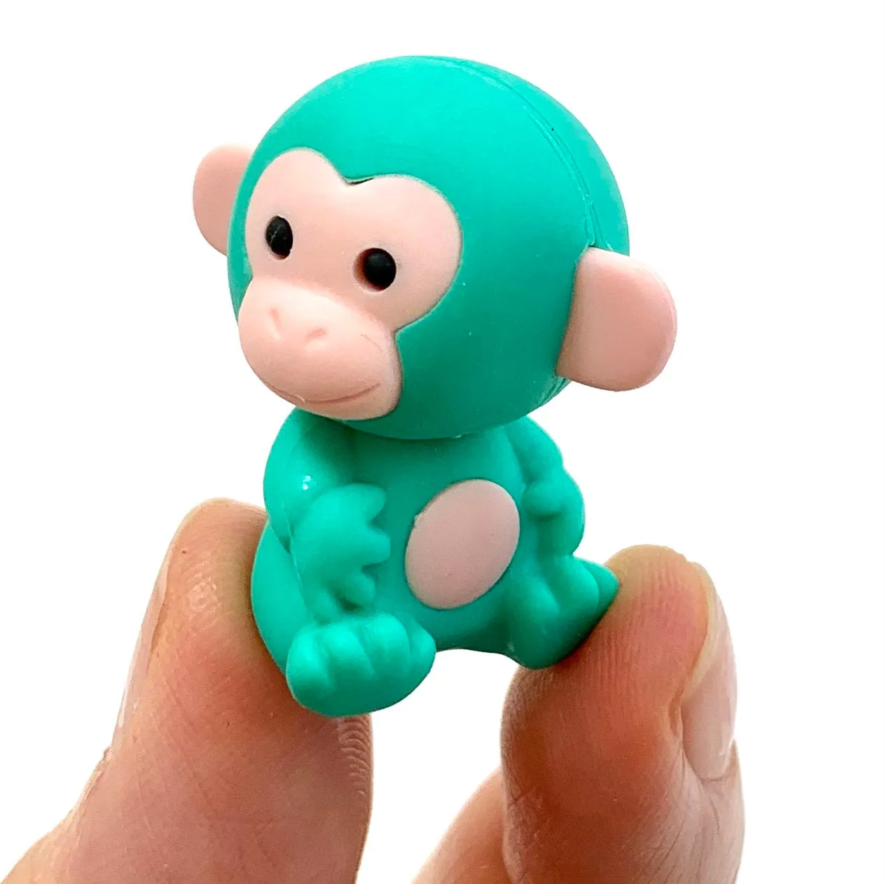 38455 Iwako Colorz Monkey -12 sets of 5 Erasers