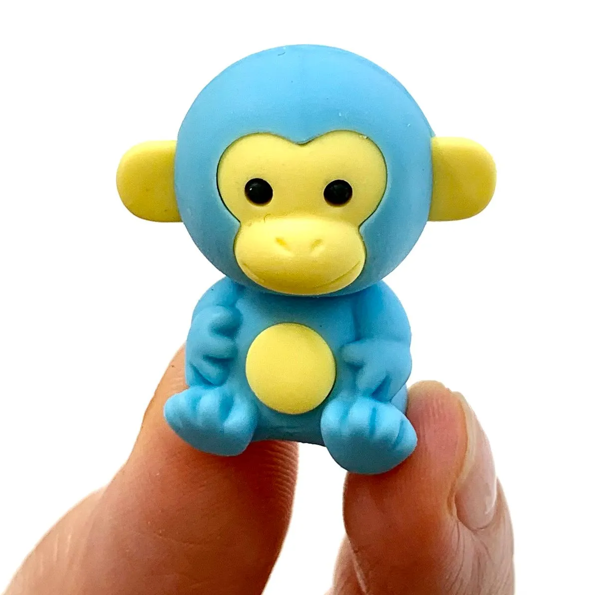 38455 Iwako Colorz Monkey -12 sets of 5 Erasers