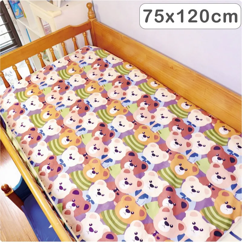 4 Size Baby Changing Mat Cartoon Cotton Waterproof Baby Sheet Changing Pad Table Diapers Urinal Game Play Cover Pet Mattress