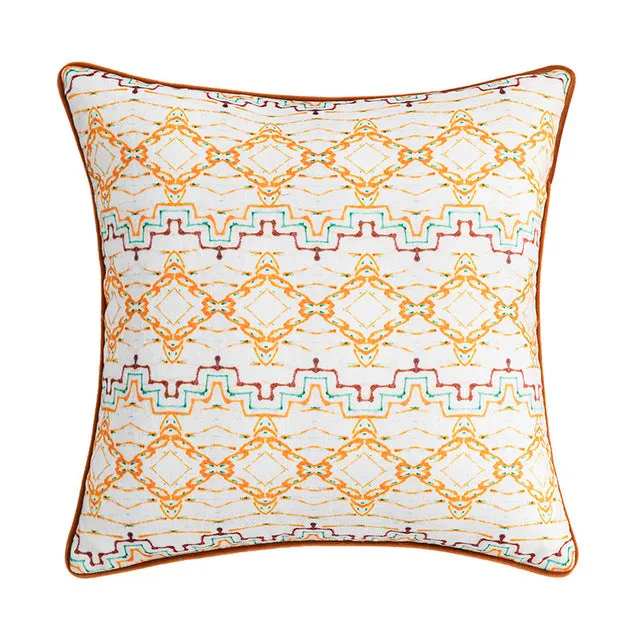 5 PCs Digital Printed Cushions-Indian Mandala