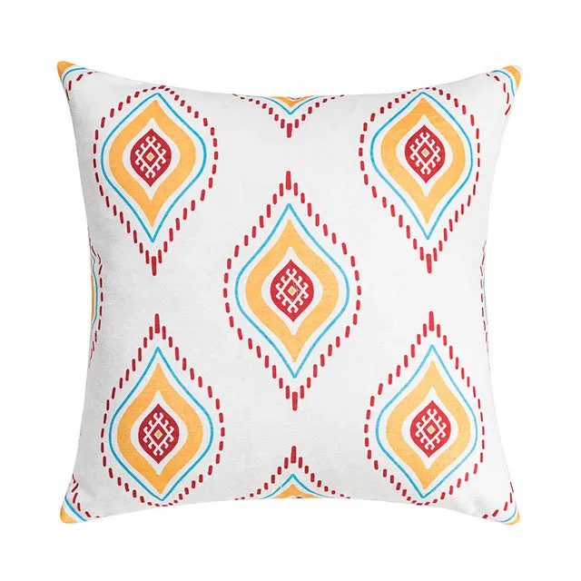 5 PCs Digital Printed Cushions-Indian Mandala