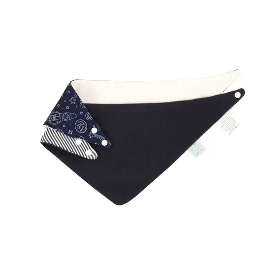 All4Ella - Bandana Bibs 2pk Outer Space