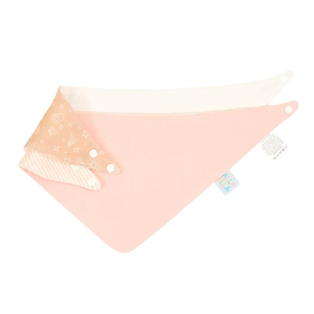 All4Ella Bandana Bibs 2pk Sweet Blush