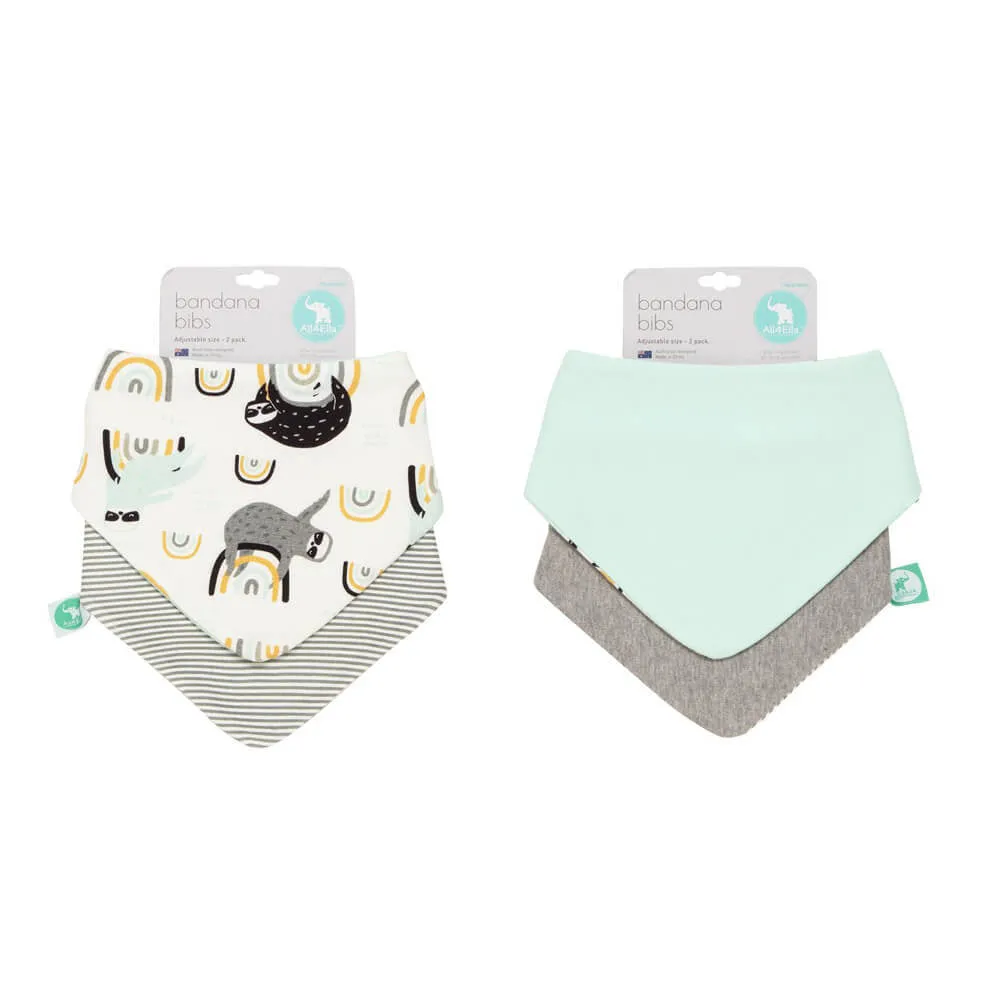 All4Ella Bandana Bibs 2pk