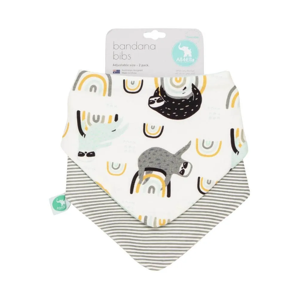 All4Ella Bandana Bibs 2pk