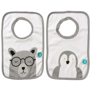 All4Ella Bibs Pull over Head (Set 2) - Penguin