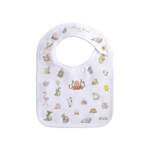 Atelier Choux Small Bib Bebe Choux Gold Snaps