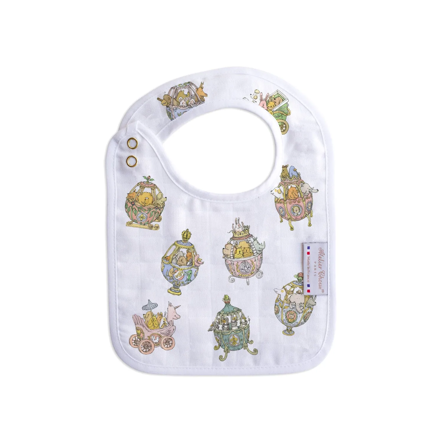 Atelier Choux Small Bib Ferris Wheel