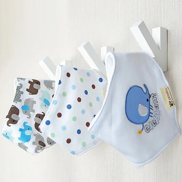 Baby Drool Bandana Bibs Unisex 3 Pack