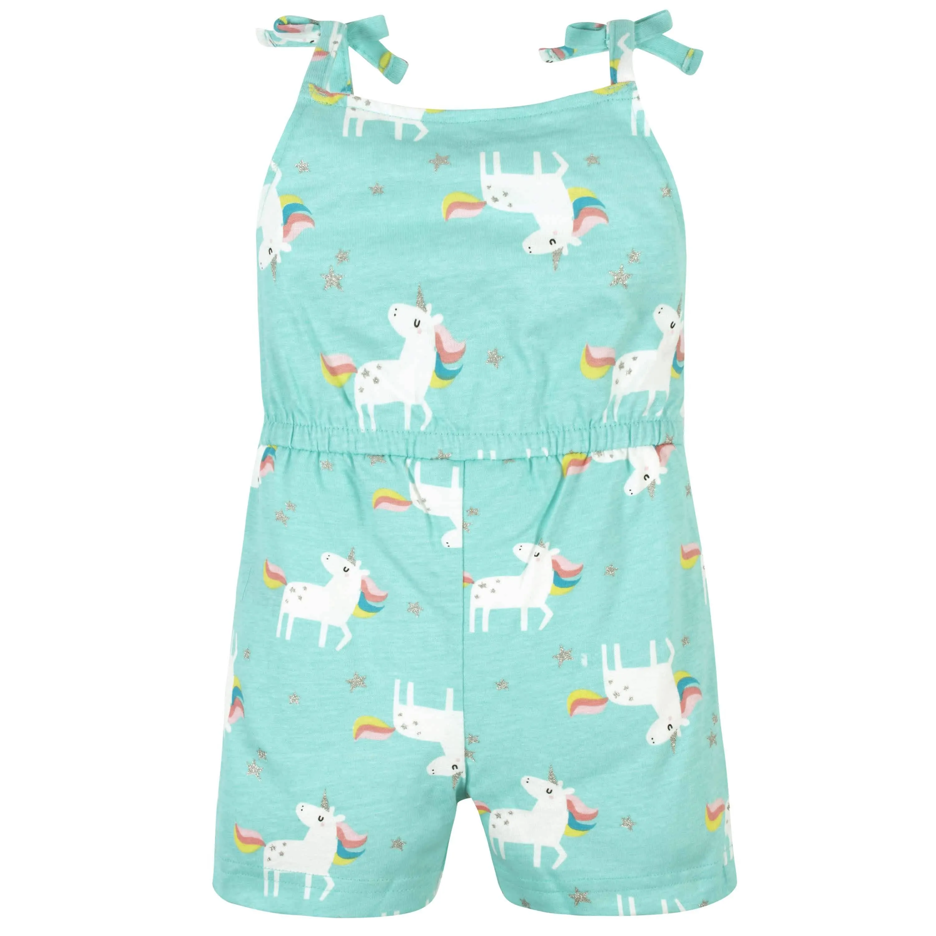 Baby Girls 2-Pack Unicorn Rompers