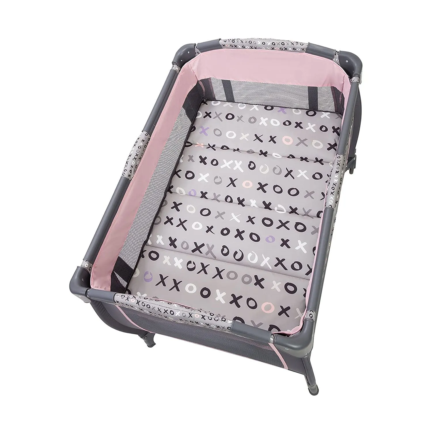 Baby Trend Portable Infant Trend-E Nursery Center with Bassinet, Starlight Pink