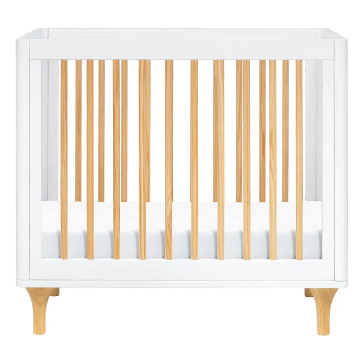 Babyletto Lolly 4-in-1 Convertible Mini Crib and Twin Bed with Toddler Bed Conversion Kit