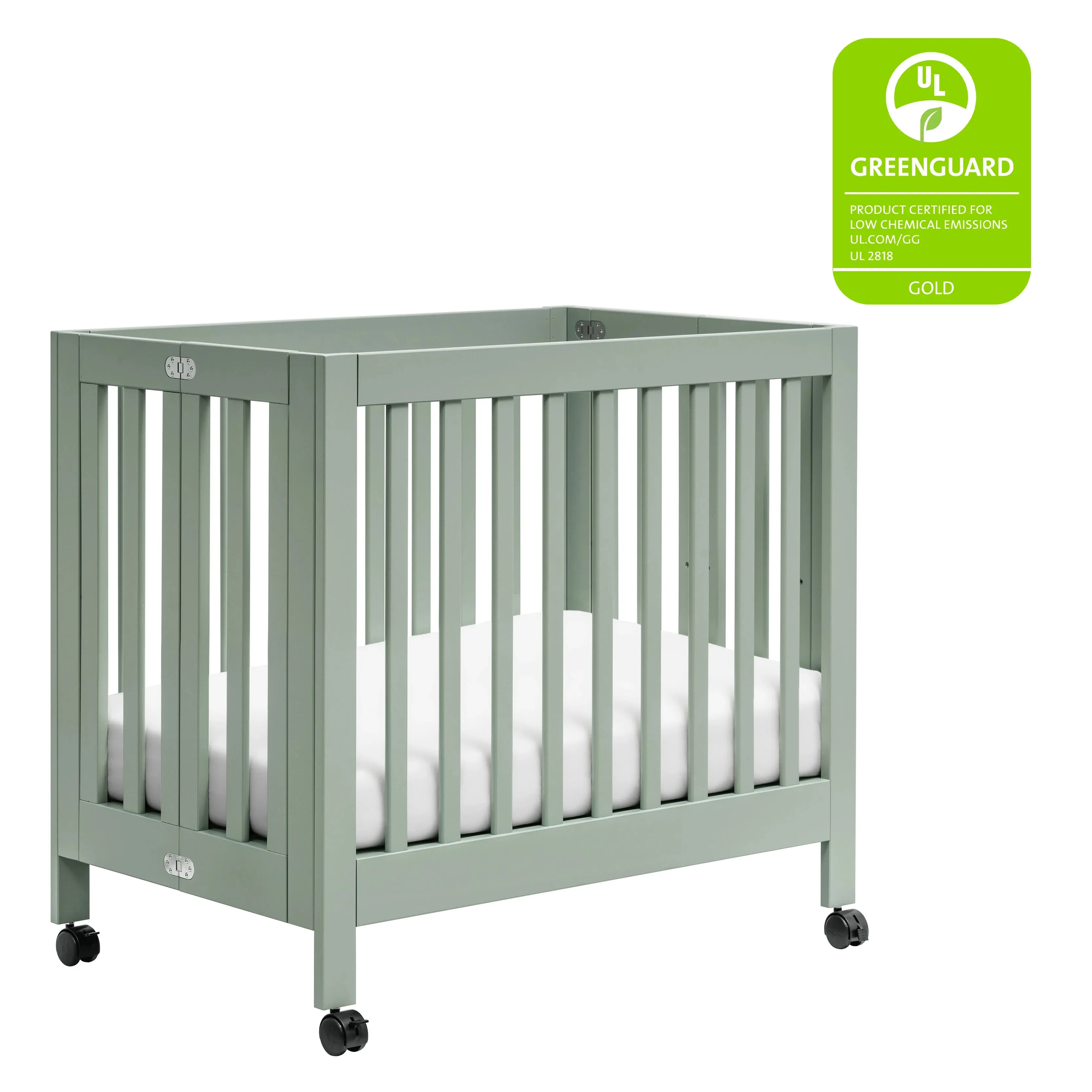 Babyletto Origami Wood Mini Crib