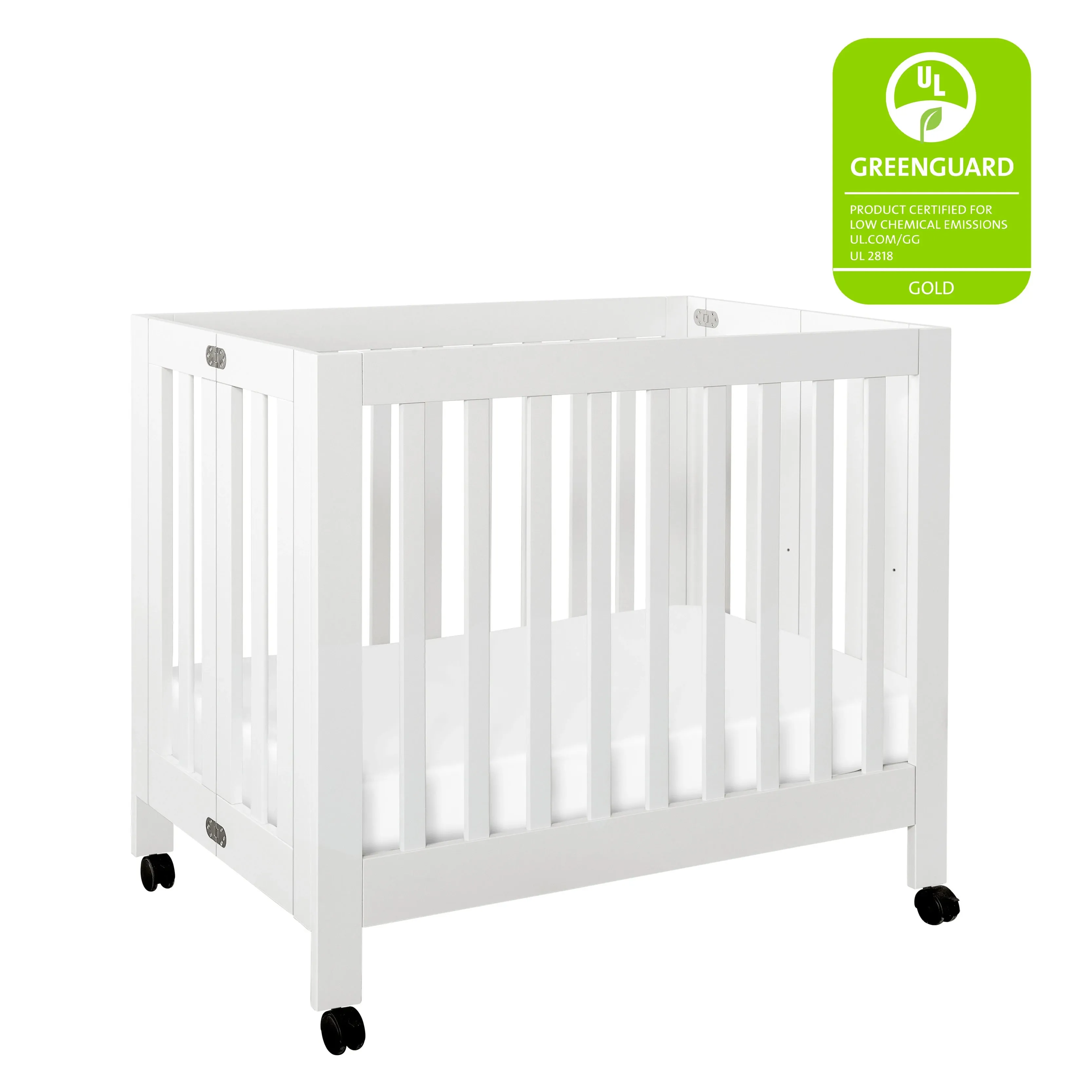 Babyletto Origami Wood Mini Crib