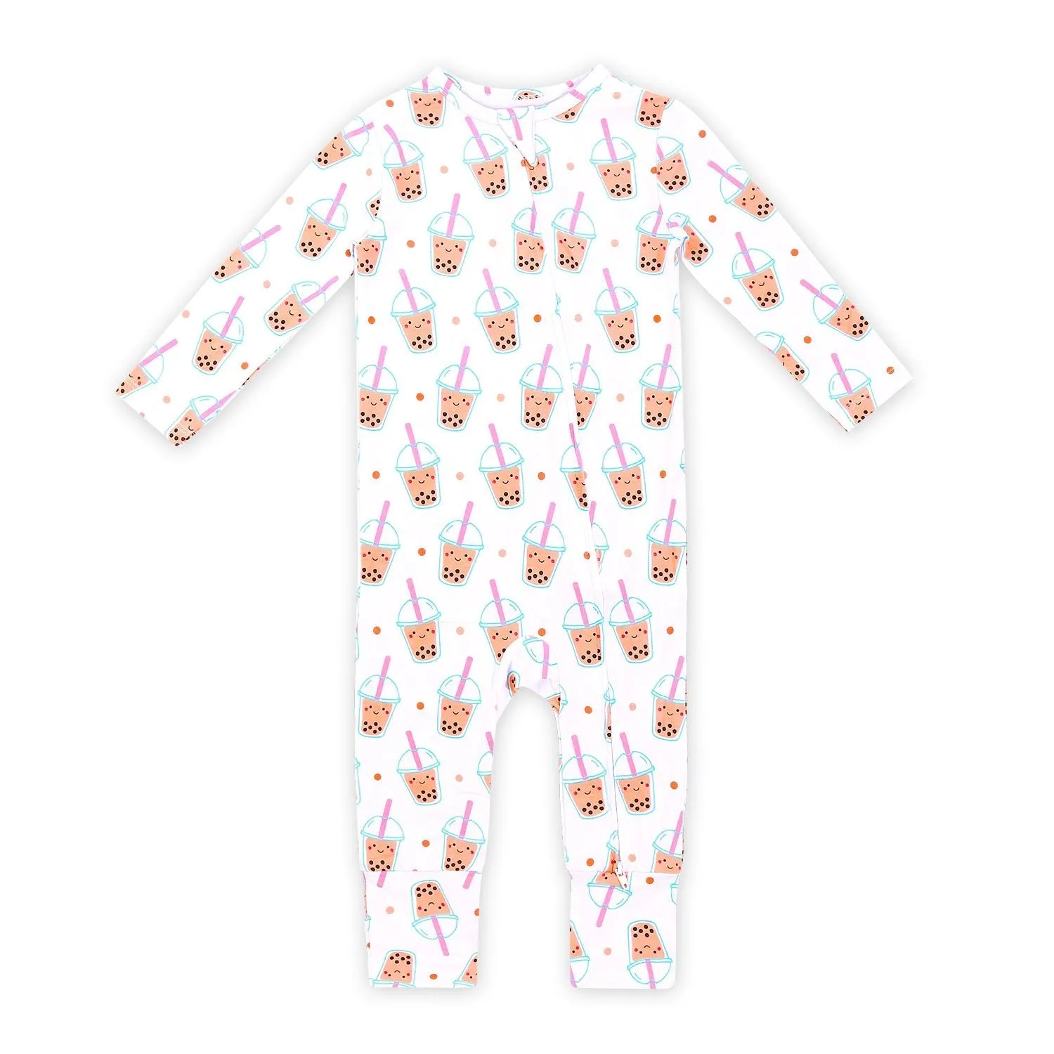 Bamboo Convertible Zip Romper - Boba