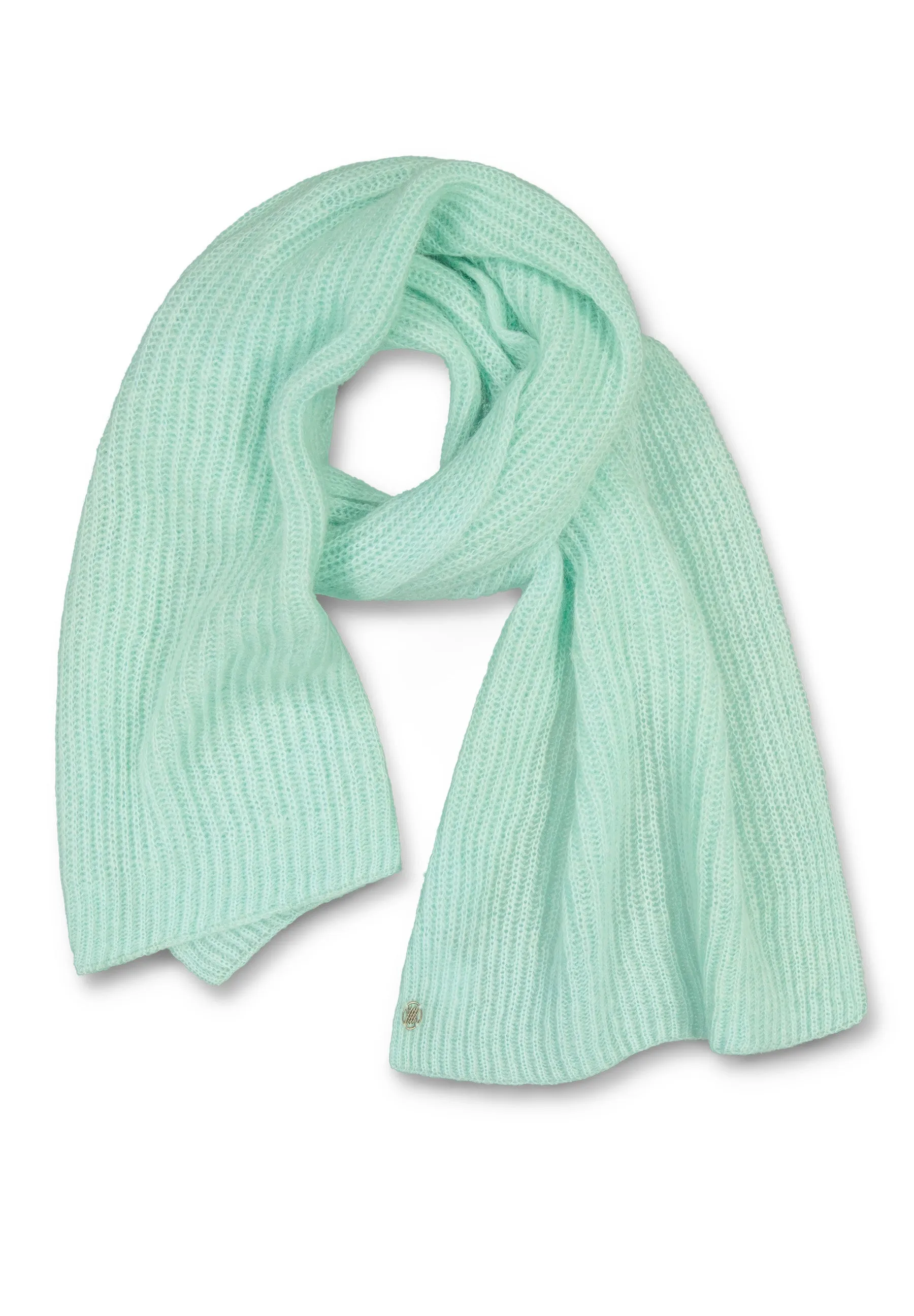 BARROW CHUNKY BEANIE & MILLER RIB SCARF SET - Mint