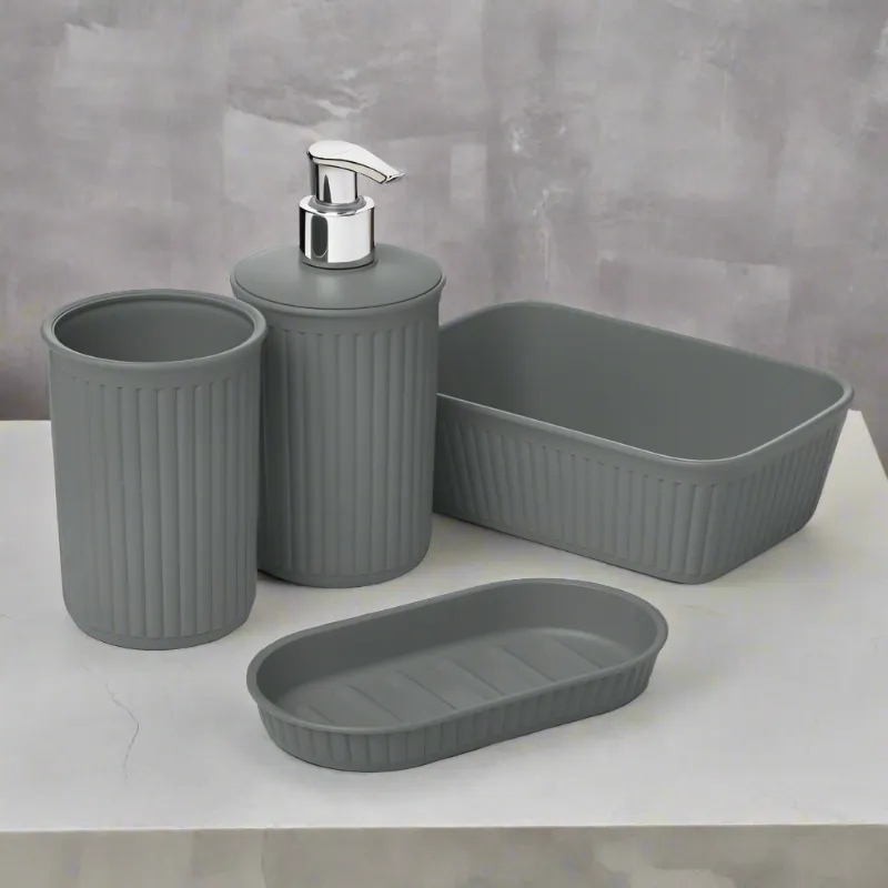 Bathroom Set Baobab Anthracite grey