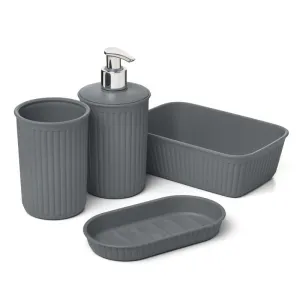 Bathroom Set Baobab Anthracite grey