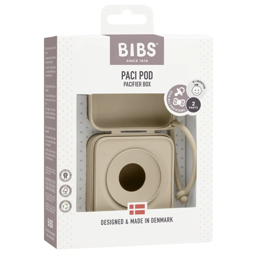 BIBS Pacifier Box - Vanilla