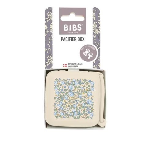 BIBS x Liberty Pacifier Box | Ivory & Eloise