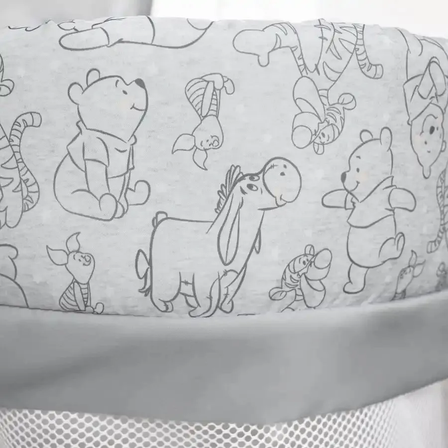 Bright Starts Winnie The Pooh Slumber Party Soothing Bassinet