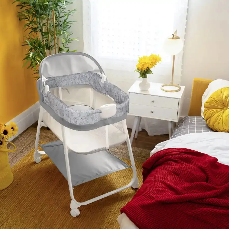 Bright Starts Winnie The Pooh Slumber Party Soothing Bassinet