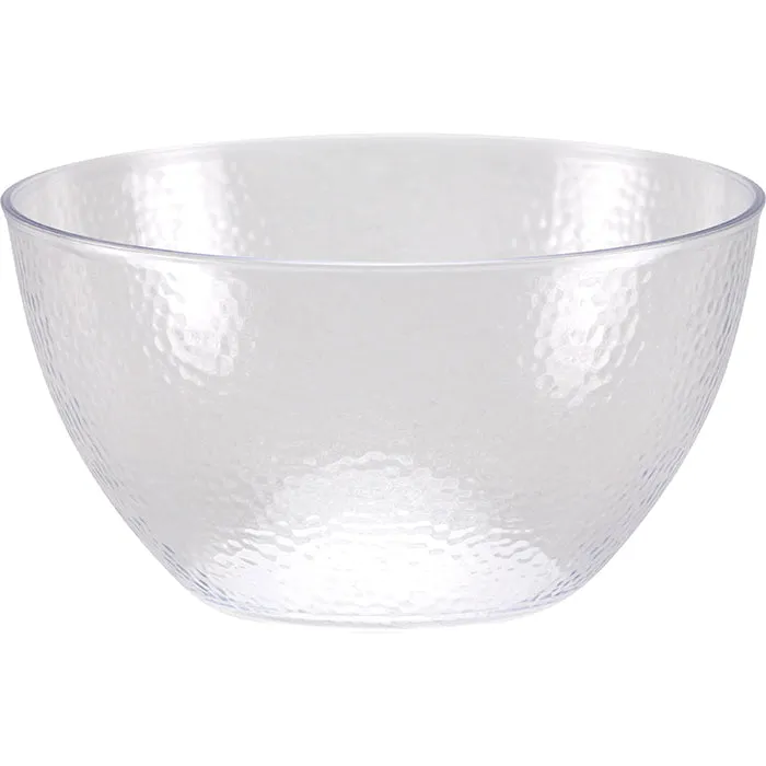 Bulk Clear Pebble 60 oz Plastic Bowls (12 per Case)