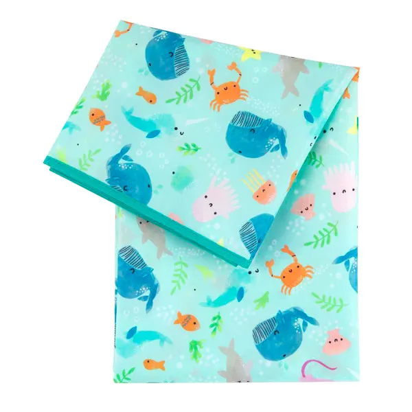 Bumkins Waterproof Splat Mat - Ocean Life