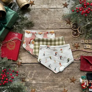 Christmas 3 Set Dribble Bibs | Pack Two