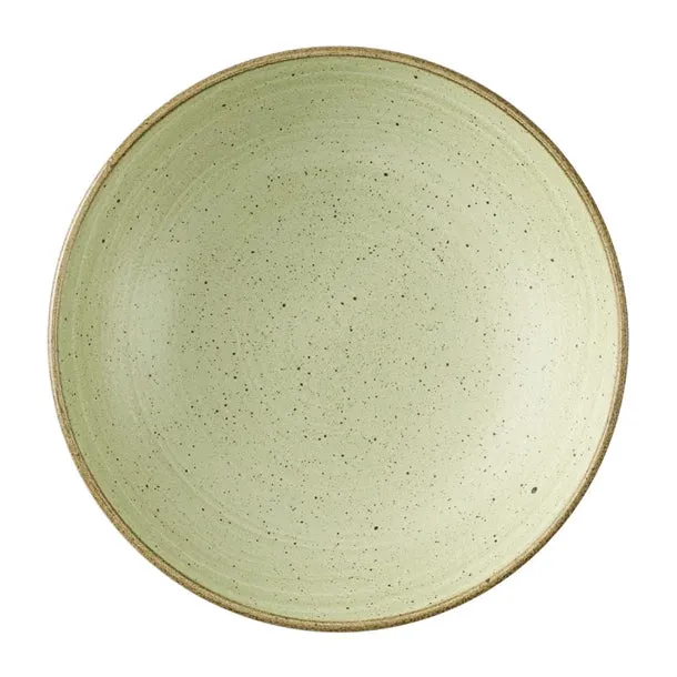 Churchill Stonecast Raw Green Coupe Bowls 184mm (Pack of 12) - HX043