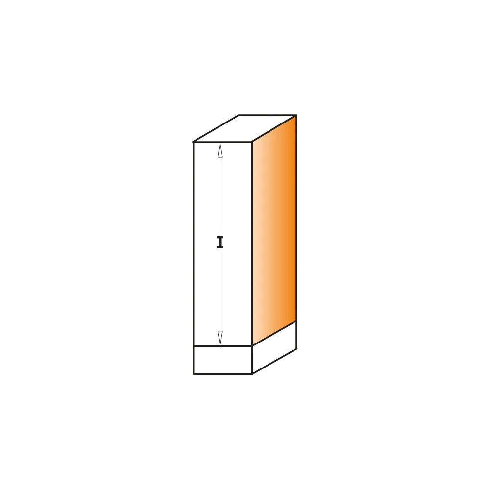 CMT Orange Tools 192.505.11B SOLID CARBIDE DOWNCUT SPIRAL BIT W/BRNG 1/2’’