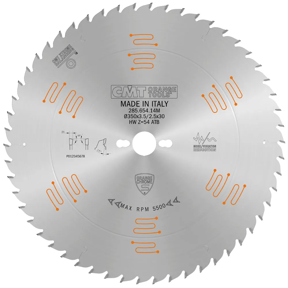 CMT Orange Tools 285.660.16M HEAVY-DUTY GENERAL PURPOSE 400x0.137”/0.098”x30mm T=60 ATB