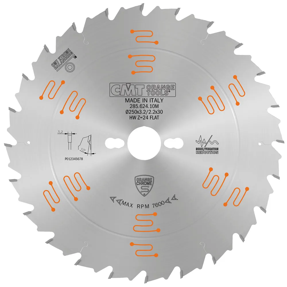 CMT Orange Tools 285.660.16M HEAVY-DUTY GENERAL PURPOSE 400x0.137”/0.098”x30mm T=60 ATB