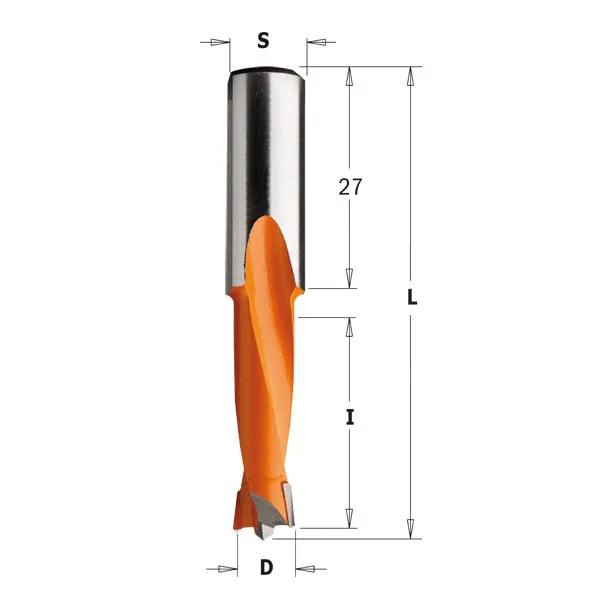 CMT Orange Tools 310.050.11 DOWEL DRILL 5x27x57.5mm RH