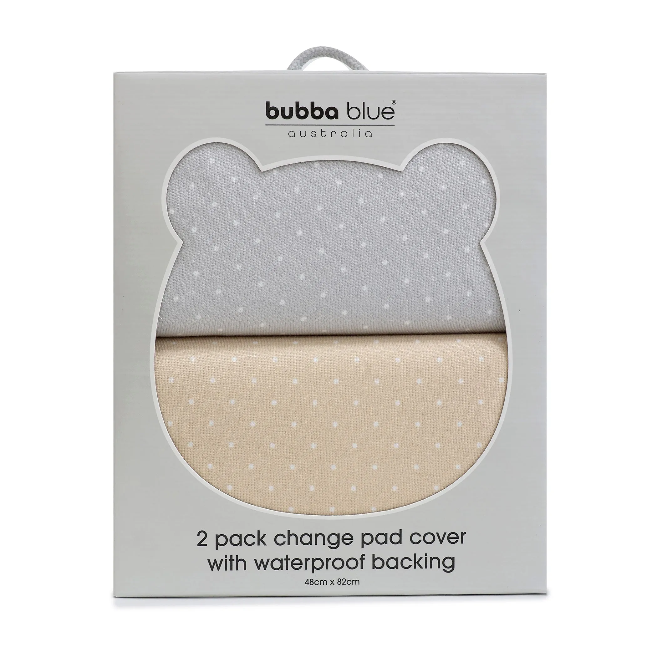 Confetti 2pk Waterproof Change Pad Covers Blue/Sage