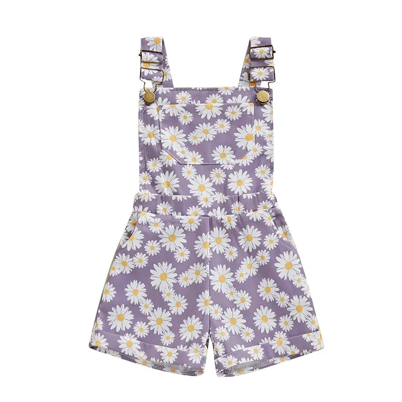 Daisy/Sunflower Dungarees