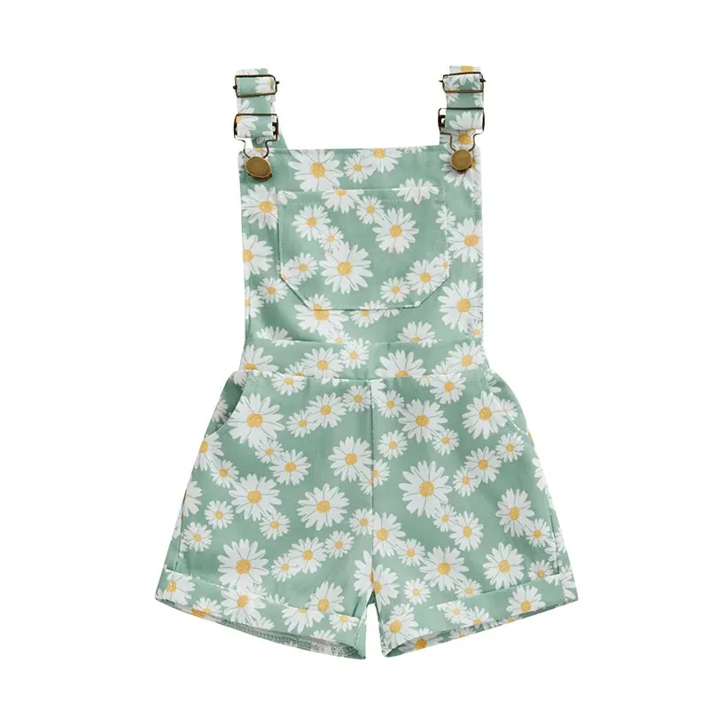 Daisy/Sunflower Dungarees