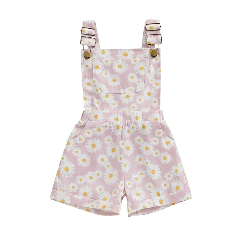 Daisy/Sunflower Dungarees