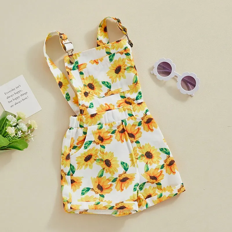 Daisy/Sunflower Dungarees