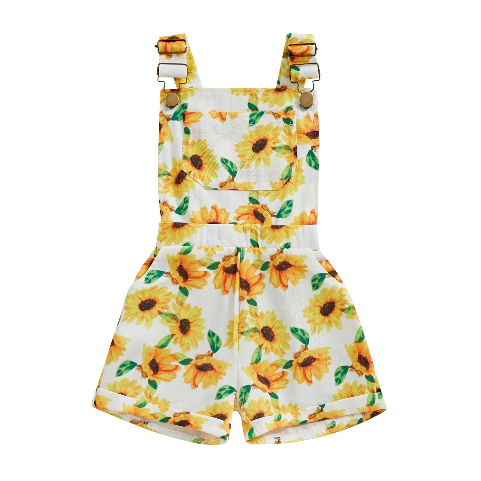 Daisy/Sunflower Dungarees