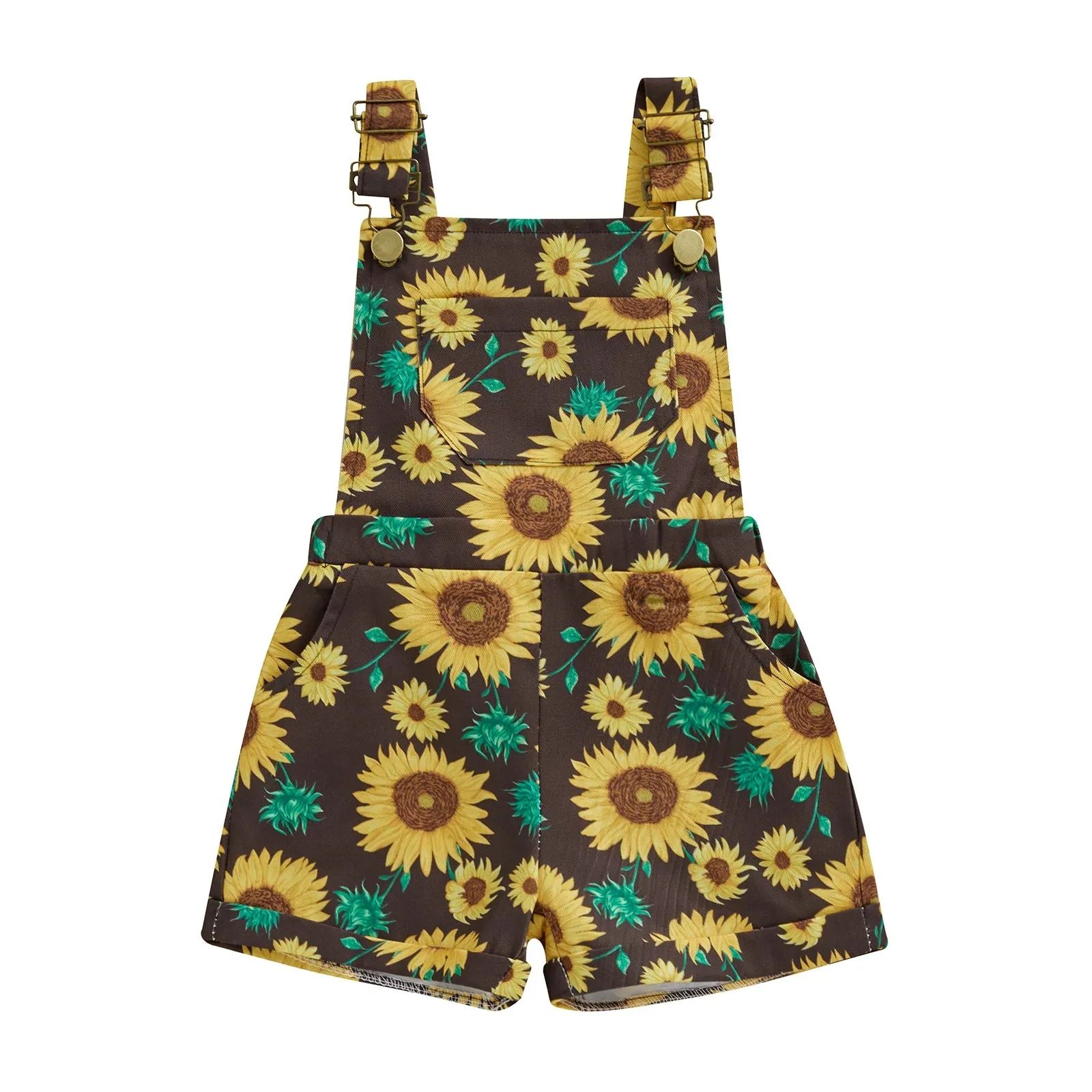 Daisy/Sunflower Dungarees