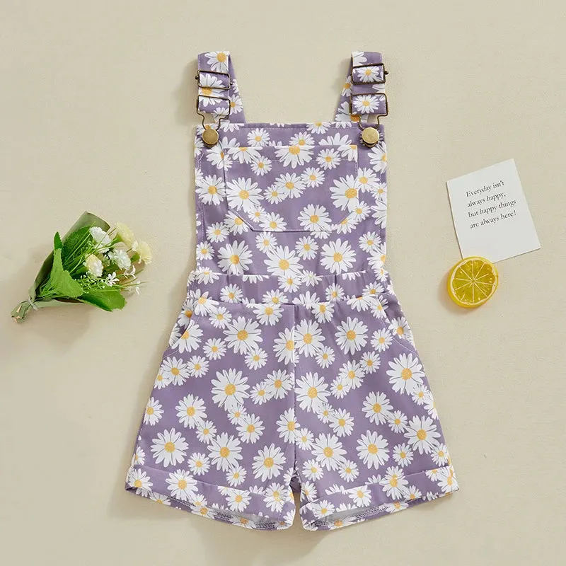 Daisy/Sunflower Dungarees